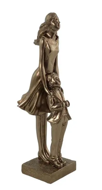 Figura decorativa madre e hijo DECO-4910892