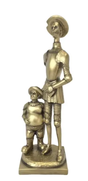 Figura Don Quijote y Sancho Panza DECO-498847