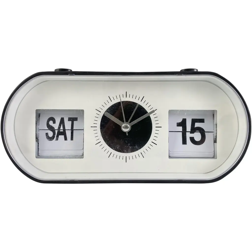 Reloj despertador con calendario simple DECO-210574