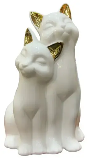 [DECO-4914017] Figura decorativa gatos DECO-4914017