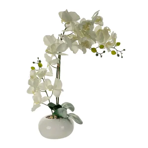 [DECO-472130] Orquídea artificial con macetero DECO-472130